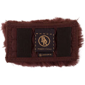 BR Curb Chain Guard Sheepskin 8cm Brown BR Curb Chain Guard Sheepskin 8cm Brown