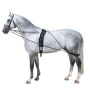 Premiere Lunging Line Reins Black/Bordeaux Premiere Lunging Line Reins Black/Bordeaux