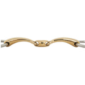 BR Loose Ring Bradoon Double Jointed Soft Contact 12mm BR Loose Ring Bradoon Double Jointed Soft Contact 12mm