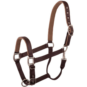 BR Halter Event Nylon Double Adjustable Dark Choco BR Halter Event Nylon Double Adjustable Dark Choco