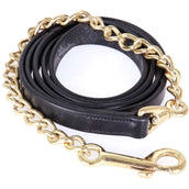 Premiere Show Reins Leather and Copper Wire Uni Black Premiere Show Reins Leather and Copper Wire Uni Black