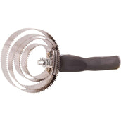 Premiere Sweat Scraper Soft Grip with 4 Stainless Steel Sheets Black Premiere Sweat Scraper Soft Grip with 4 Stainless Steel Sheets Black