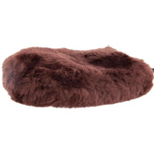 BR Grooming Glove Double sided Sheepskin Brown BR Grooming Glove Double sided Sheepskin Brown