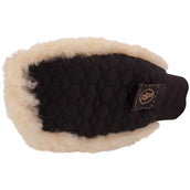 BR Grooming Glove One-sided Sheepskin Naturel BR Grooming Glove One-sided Sheepskin Naturel