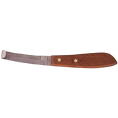Premiere Hoof Knife 2-sided Sharp Wood Handle Brown Premiere Hoof Knife 2-sided Sharp Wood Handle Brown