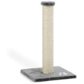 Beeztees Scratch Pole Gina Paw Print Grey Beeztees Scratch Pole Gina Paw Print Grey
