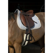 EQUITHÈME Saddlepad Softy Jumping Grey/Blue EQUITHÈME Saddlepad Softy Jumping Grey/Blue