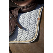 EQUITHÈME Saddlepad Softy Jumping Grey/Blue EQUITHÈME Saddlepad Softy Jumping Grey/Blue