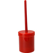 Hippotonic Hoof Brush with Container Red Hippotonic Hoof Brush with Container Red