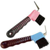 Hippotonic Hoof Pick Soft Hand Pink/Grey Hippotonic Hoof Pick Soft Hand Pink/Grey