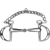 Feeling Slotted Cheek Kimberwick Satin Finish Stainless Steel Feeling Slotted Cheek Kimberwick Satin Finish Stainless Steel