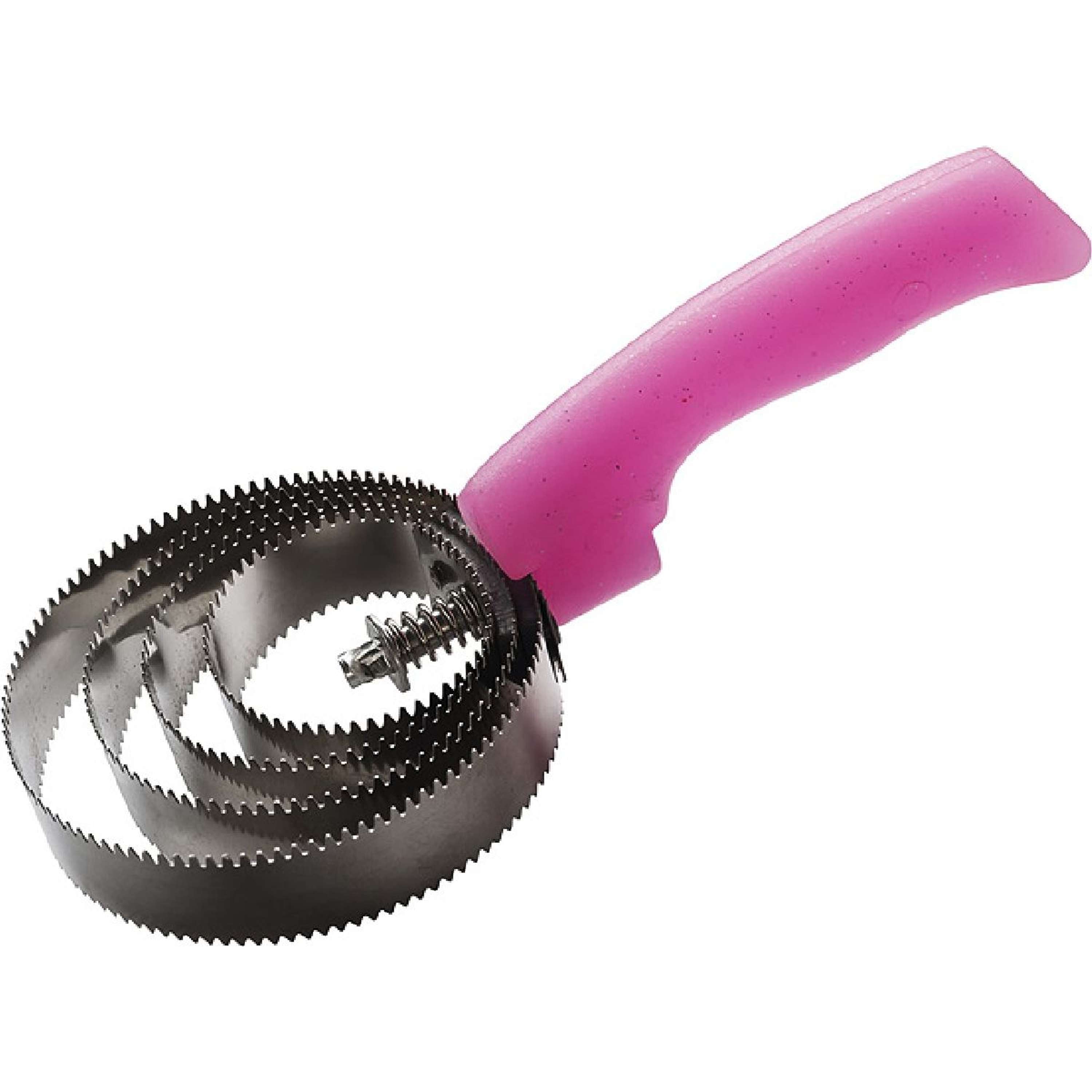 Hippotonic Curry Comb Fluo Metal Round Pink