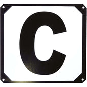 Hippotonic Dressage Letters with Metallic Support Black/White Hippotonic Dressage Letters with Metallic Support Black/White