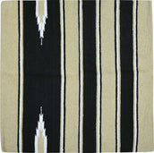 Randol's Navajo Show Blanket Beige/Black/White Randol's Navajo Show Blanket Beige/Black/White
