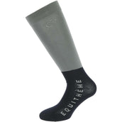 EQUITHÈME Socks Compet Grey/Navy Blue EQUITHÈME Socks Compet Grey/Navy Blue