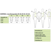 Komperdell Back Protector Junior Black/Fuchsia Komperdell Back Protector Junior Black/Fuchsia