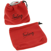 Feeling Stirrup Covers Fleece Red Feeling Stirrup Covers Fleece Red