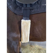 EQUITHÈME Girth Fur Cover Teddy Ecru EQUITHÈME Girth Fur Cover Teddy Ecru