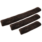 EQUITHÈME Girth Fur Cover Teddy Brown EQUITHÈME Girth Fur Cover Teddy Brown
