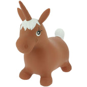 Equi-kids Skippyball Unicorn Brown/White Equi-kids Skippyball Unicorn Brown/White