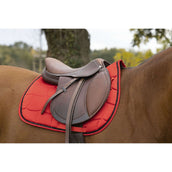 EQUITHÈME Saddlepad Satin General Purpose Red EQUITHÈME Saddlepad Satin General Purpose Red