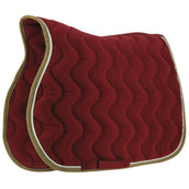 EQUITHÈME Saddlepad Polyfun General Purpose Bordeaux EQUITHÈME Saddlepad Polyfun General Purpose Bordeaux