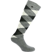 EQUITHÈME Socks Argyle Grey/Ecru EQUITHÈME Socks Argyle Grey/Ecru