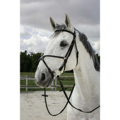 Riding World Bridle Muserolle Croisée Black Riding World Bridle Muserolle Croisée Black