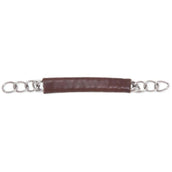 Metalab Curb Chain with Leather Havana Metalab Curb Chain with Leather Havana