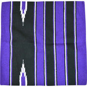 Randol's Navajo Show Blanket Purple/Black/White Randol's Navajo Show Blanket Purple/Black/White