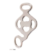 F.R.A. Hackamore Set Love Set RVS F.R.A. Hackamore Set Love Set RVS