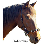 F.R.A. Cavesson Keto Leather Black F.R.A. Cavesson Keto Leather Black