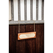 Grooming Deluxe by Kentucky Stable Name Plate Hanger brown/gold Grooming Deluxe by Kentucky Stable Name Plate Hanger brown/gold