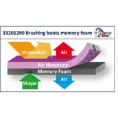 Harry's Horse Leg protection Memoryfoam Brown Harry's Horse Leg protection Memoryfoam Brown