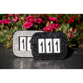 HB Starting Number Glitter Black HB Starting Number Glitter Black