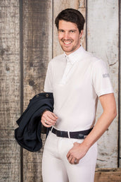 Harry's Horse Competition Shirt Liciano Men's White Harry's Horse Competition Shirt Liciano Men's White