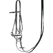Harry's Horse Drop Noseband Bridle Black Harry's Horse Drop Noseband Bridle Black