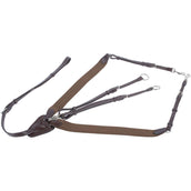 Harry's Horse Elastic Breastplate Brown Harry's Horse Elastic Breastplate Brown