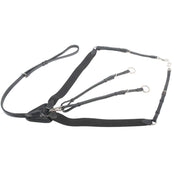 Harry's Horse Elastic Breastplate Black Harry's Horse Elastic Breastplate Black