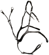 Harry's Horse Front Harness Deluxe Black Harry's Horse Front Harness Deluxe Black