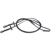 Harry's Horse Reins Soft Rubber Black Harry's Horse Reins Soft Rubber Black