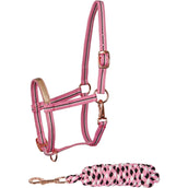 Harry's Horse Head Collar Set Foal Pink Harry's Horse Head Collar Set Foal Pink