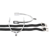 Harry's Horse Chrome Plated Ball-end spurs with Knob End Harry's Horse Chrome Plated Ball-end spurs with Knob End