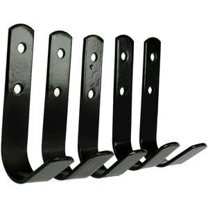 Harry's Horse Multi Purpose Hooks 5 Pieces Black Harry's Horse Multi Purpose Hooks 5 Pieces Black