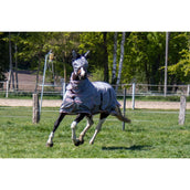 HKM Fly Rug with a Hood Grey HKM Fly Rug with a Hood Grey