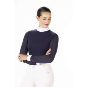 HKM Competition Shirt Monaco Long Sleeve Darkblue HKM Competition Shirt Monaco Long Sleeve Darkblue