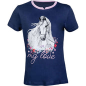 HKM T-Shirt Horse Spirit Darkblue HKM T-Shirt Horse Spirit Darkblue