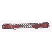 HKM Western Curb Chain Double Darkbrown HKM Western Curb Chain Double Darkbrown