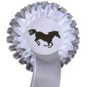 HKM Rosette 2 Layers silver/white HKM Rosette 2 Layers silver/white