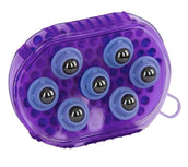 Agradi Brush Magnet Massage Purple Agradi Brush Magnet Massage Purple